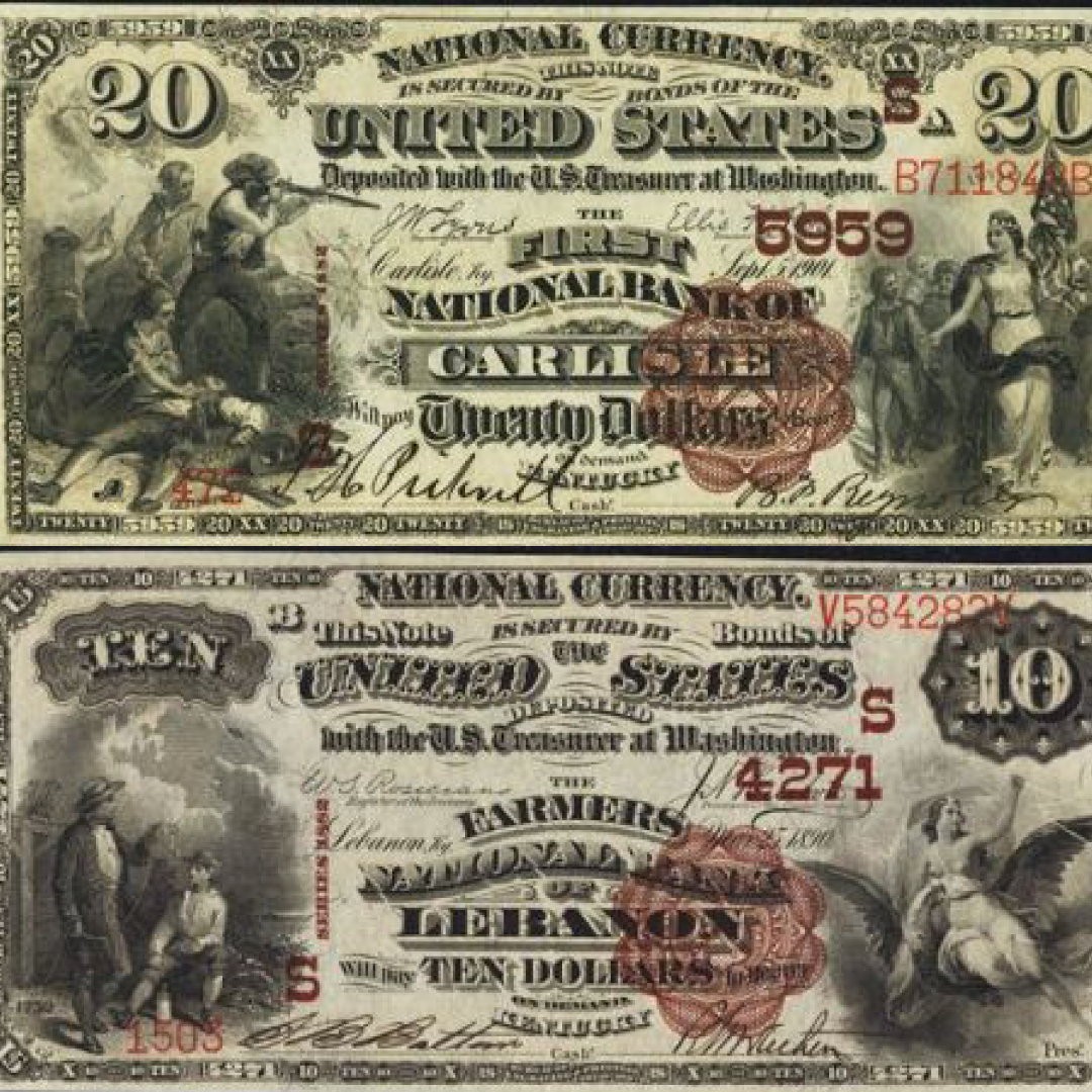 Antique currency